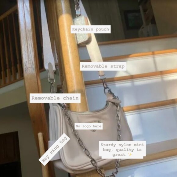 Fashion Nova - Fashion Week Beige/Tan Crossbody With Pouch Shoulder Bag - Picture 2 of 10